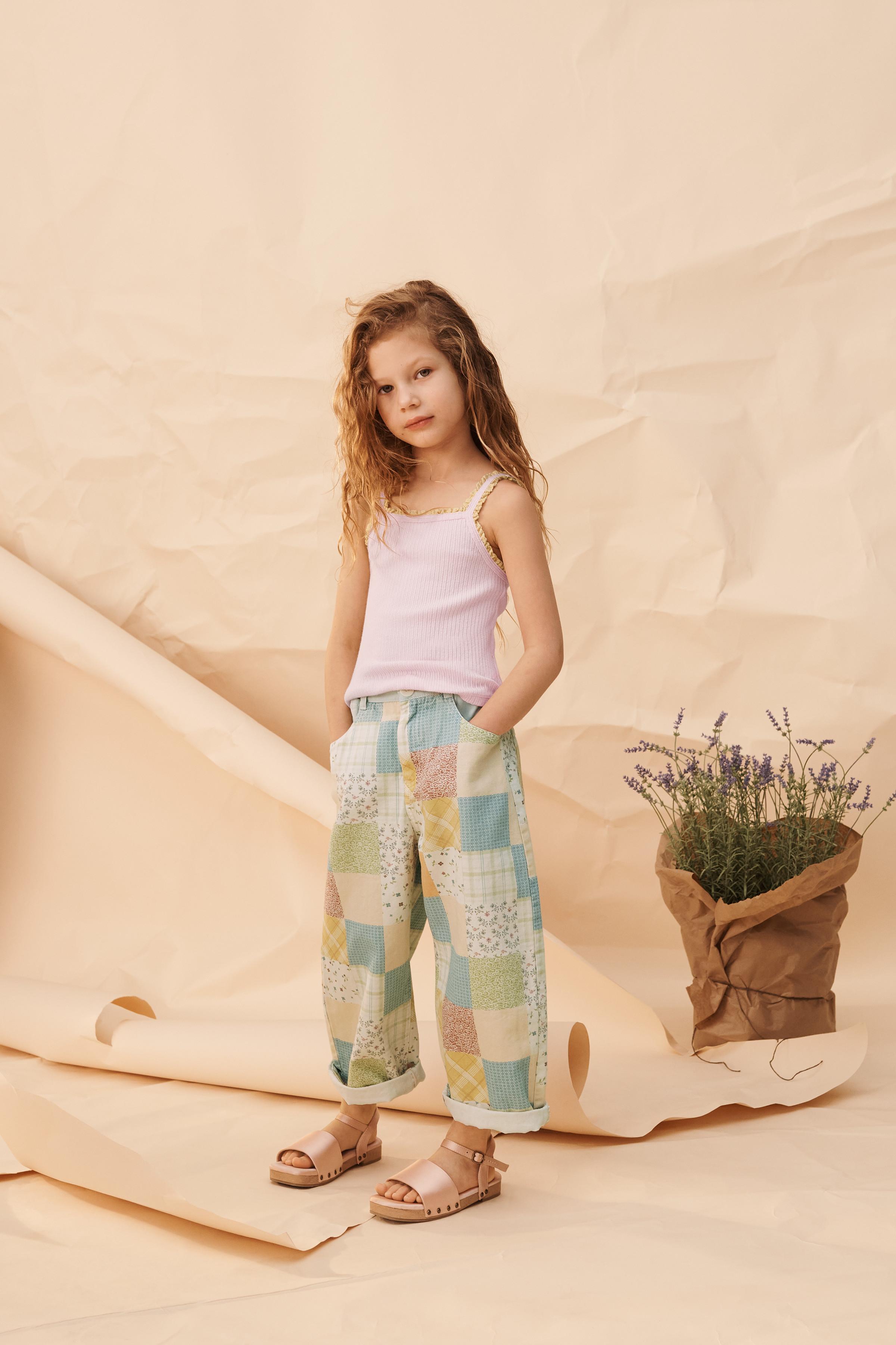 PANTALON BARREL PATCHWORK